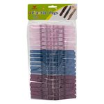 Market - Spalare si intretinere rufe - Uscatoare de rufe si accesorii - Set carlige rufe, multicolor, plastic, 36 bucati, dimensiune 8 cm - Infinity.ro