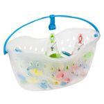 Market - Spalare si intretinere rufe - Uscatoare de rufe si accesorii - Set cosulet cu carlige rufe, oval, 20 bucati, multicolor, plastic, 23 x 12 x 12cm - Infinity.ro