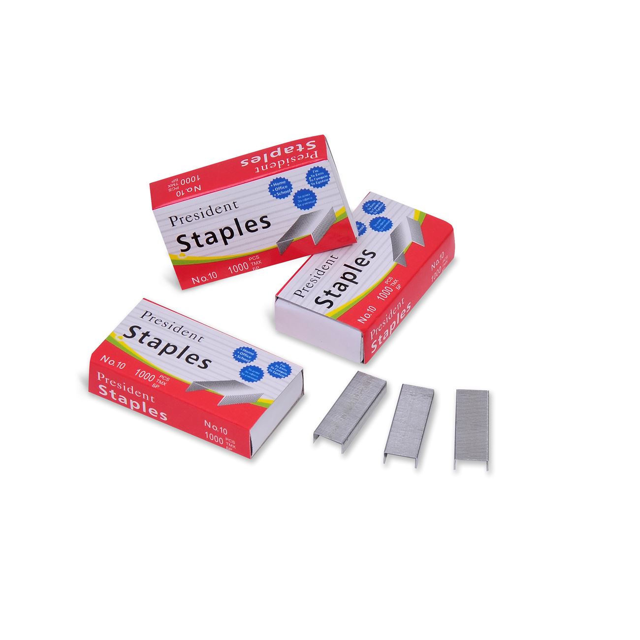 Rezerve capsator, president, nr. 10/5, set 3000 bucati, argintiu