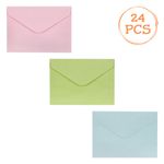 Carti si Birotica - Papetarie - Plicuri - Set Plicuri corespondenta, 24 bucati, 16.2 x 11.4cm, multicolor - Infinity.ro