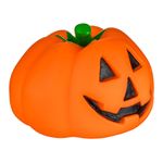 Petshop - Accesorii petshop - Jucarii animale - Jucarii interactive animale - Jucarie animale de companie, model dovleac, sunet, culoare portocaliu, diametru 9cm - Infinity.ro