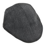 Fashion, accesorii si bijuterii - Barbati - Accesorii barbati - Caciuli si sepci barbati - Bereta barbati, model antracit/negru, material poliester - Infinity.ro