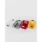 Market - Spalare si intretinere rufe - Uscatoare de rufe si accesorii - Cos haine mic 44cm x 20cm plastic, diverse culori - Infinity.ro