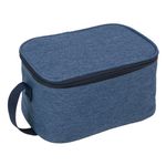 Sport si Outdoor - Camping - Bucatarie de camping - Cutii si genti frigorifice - Geanta izoterma, blue jean, material sintetic, capacitate 4l, dimensiuni 21 x 12 x 14cm, albastru - Infinity.ro