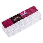 Ingrijire personala si Cosmetice - Machiaj - Portfarduri si genti cosmetice - Suport organizator oja, acrilic, 12 compartimente, 17 x 7 x 3 cm, transparent - Infinity.ro
