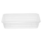 Casa si Gradina - Mobilier - Organizare si depozitare - Organizatoare pentru sertare si dulapuri - Organizator frigider, plastic, transparent, 40.8 x 29.4 x 8cm, capacitate 7l - Infinity.ro