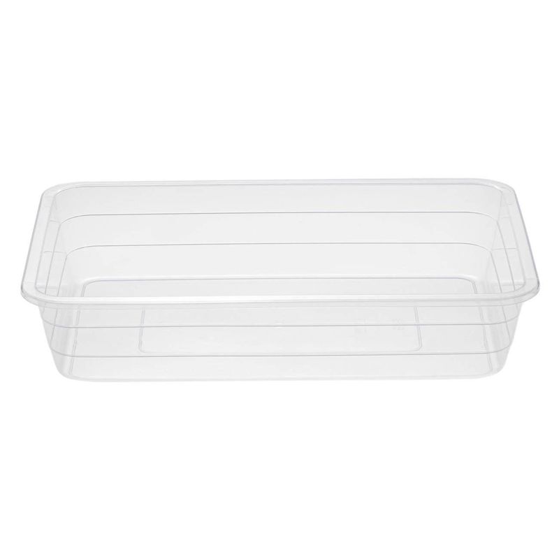 Casa si Gradina - Mobilier - Organizare si depozitare - Organizatoare pentru sertare si dulapuri - Organizator frigider, plastic, transparent, 40.8 x 29.4 x 8cm, capacitate 7l - Infinity.ro
