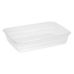 Casa si Gradina - Mobilier - Organizare si depozitare - Organizatoare pentru sertare si dulapuri - Organizator frigider, plastic, transparent, 40.8 x 29.4 x 8cm, capacitate 7l - Infinity.ro