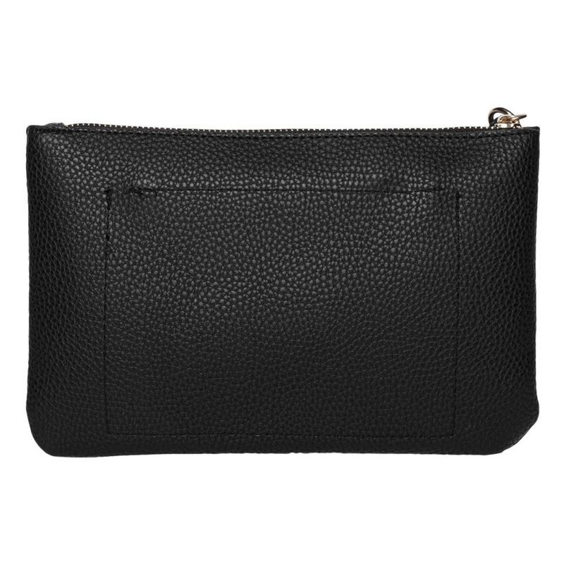 Fashion, accesorii si bijuterii - Femei - Accesorii femei - Genti si rucsacuri femei - Geanta dama, model elegant, culoare negru, dimensiuni 24 x 15cm, material sintetic - Infinity.ro