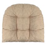 Casa si Gradina - Textile si covoare - Perne si pilote - Perne decorative - Perna de podea, model potcoava, maro bej, 45 x 50cm - Infinity.ro