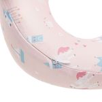 Sport si Outdoor - Articole de voiaj - Accesorii articole de voiaj - Perna calatorie copii, memory foam, roz, model unicorni, 22 x 22 x 8cm - Infinity.ro