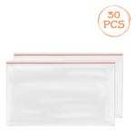 Casa si Gradina - Mobilier - Organizare si depozitare - Pungi depozitare - Pungi depozitare, ziplock, set 30 bucati, 20x 28 cm, transparent - Infinity.ro