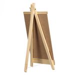 Carti si Birotica - Birotica - Accesorii de birou - Table si clipboard-uri - Tabla decorativa cu sevalet, 18 x 40cm, fata-verso, negru - Infinity.ro