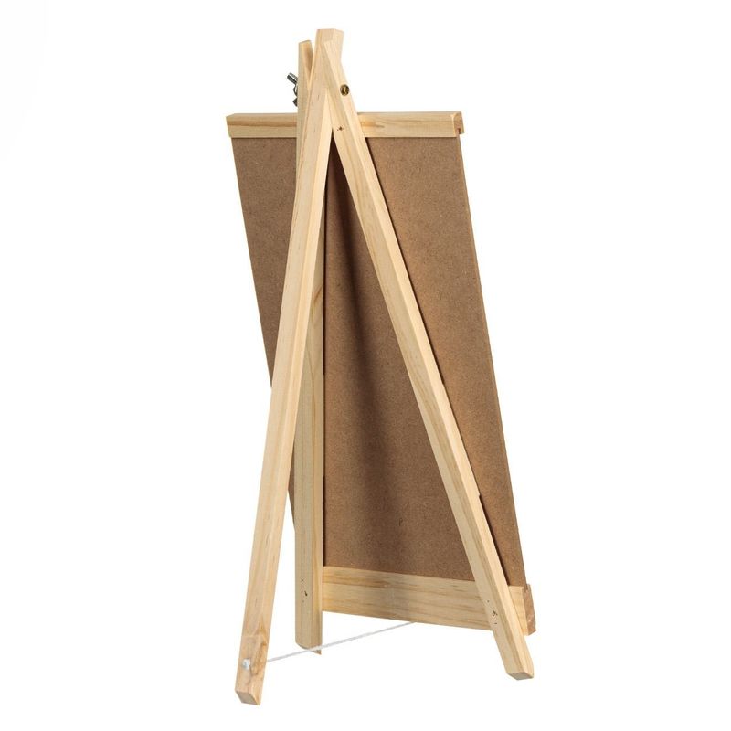 Carti si Birotica - Birotica - Accesorii de birou - Table si clipboard-uri - Tabla decorativa cu sevalet, 18 x 40cm, fata-verso, negru - Infinity.ro