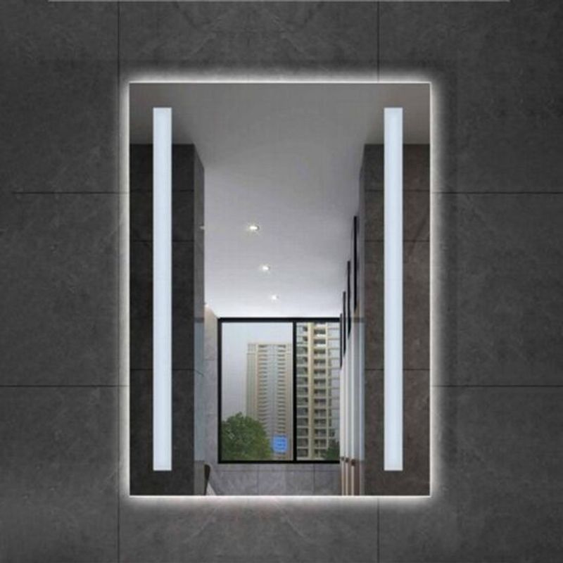 Casa si Gradina - Mobilier - Mobilier baie - Oglinzi baie - Oglinda LED touch Parallelisimo functie dezaburire 50x70cm colectia Marcello Funghi AT1CT-D1OC-RS1S-061S - Infinity.ro