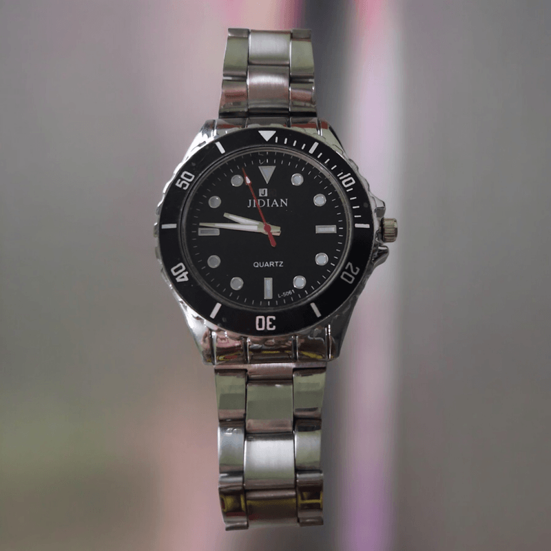 Fashion, accesorii si bijuterii - Barbati - Bijuterii barbati - Ceasuri barbati - Ceas elegant barbatesc, bratara metalica, tip display analog, mecanism quartz - Infinity.ro