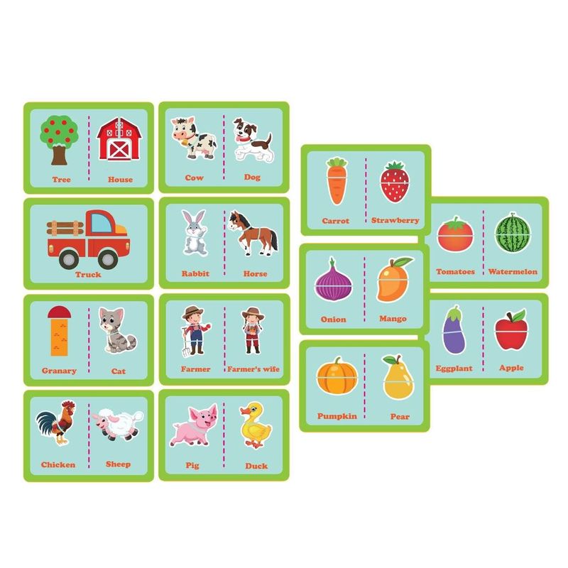 Carti si Birotica - Carti - Carti pentru copii - Carti pentru bebelusi - Carte activitati, magnetic activity book, animale de la ferma, 3+ ani, multicolor - Infinity.ro