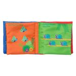 Carti si Birotica - Carti - Carti pentru copii - Carti pentru bebelusi - Set carti textile, fisher price, 6 bucati, dezvoltare vizuala, recunoastere forme, multicolor - Infinity.ro