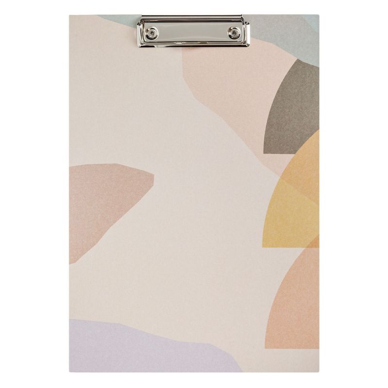 Carti si Birotica/Birotica/Accesorii de birou/Table si clipboard-uri - Clipboard carton, model abstract, multicolor, dimensiune a4, clips metalic - Infinity.ro