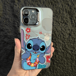 Laptop, Telefoane si Tablete - Telefoane mobile si accesorii - Accesorii Telefoane - Huse telefoane - Husa compatibila cu Apple Iphone 15, Protectie Completa, Model STITCH - Infinity.ro