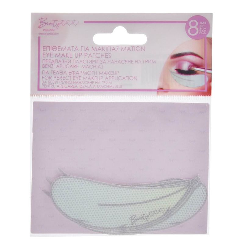 Ingrijire personala si Cosmetice - Machiaj - Accesorii machiaj - Plasturi machiaj ochi, beauty, set 8 bucati, multicolor - Infinity.ro
