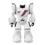Jucarii, Copii si Bebe - Jucarii si jocuri - Vehicule si jucarii cu telecomanda - Roboti de jucarie - Robot cu telecomanda silverlit, ycoo robo blast one, lansator, alb si negru, control in 4 directii, 3 sageti incluse - Infinity.ro