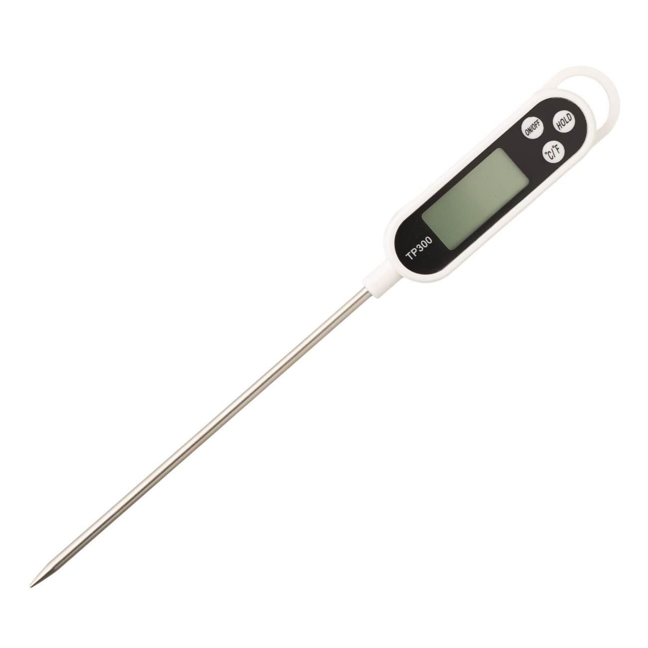 Termometru digital, tp300, masurare temperatura 5-10 secunde, interval -50°c la 300°c, baterie inclusa, alb