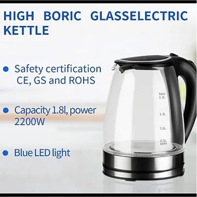 Electronice si Electrocasnice - Electrocasnice bucatarie - Preparare bauturi - Fierbatoare de apa - Fierbator de apa electric cu capacitate de 1.8L si putere 2000W SONYMAX SN-1104 - Infinity.ro