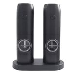 Casa si Gradina - Bucatarie si vesela - Ustensile bucatarie - Rasnite si dozatoare condimente - Set cu 2 Rasnite Electrice pentru Condimente, Incarcare USB, cu Lumina LED, Negru - Infinity.ro