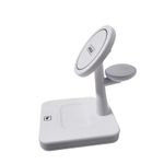 Laptop, Telefoane si Tablete - Telefoane mobile si accesorii - Accesorii Telefoane - Incarcatoare telefoane - Incarcator wireless 4 in 1 Andowl 991, 25W, compatibil cu iPhone, iWatch, Airpod Pro 2 3 - Infinity.ro