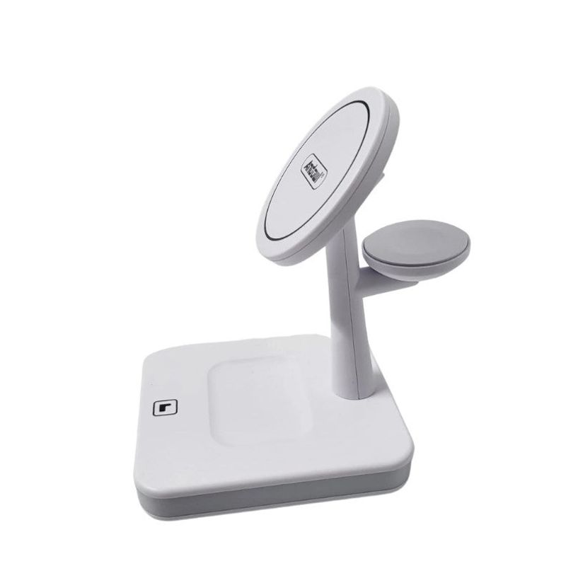 Laptop, Telefoane si Tablete - Telefoane mobile si accesorii - Accesorii Telefoane - Incarcatoare telefoane - Incarcator wireless 4 in 1 Andowl 991, 25W, compatibil cu iPhone, iWatch, Airpod Pro 2 3 - Infinity.ro