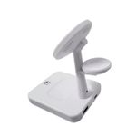 Laptop, Telefoane si Tablete - Telefoane mobile si accesorii - Accesorii Telefoane - Incarcatoare telefoane - Incarcator wireless 4 in 1 Andowl 991, 25W, compatibil cu iPhone, iWatch, Airpod Pro 2 3 - Infinity.ro