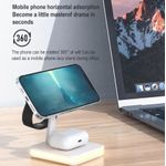 Laptop, Telefoane si Tablete - Telefoane mobile si accesorii - Accesorii Telefoane - Incarcatoare telefoane - Incarcator wireless 4 in 1 Andowl 991, 25W, compatibil cu iPhone, iWatch, Airpod Pro 2 3 - Infinity.ro