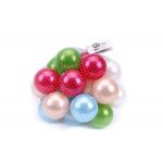 Jucarii, Copii si Bebe - Jucarii si jocuri - Jucarii de exterior - Spatii de joaca si accesorii - Set 20 mingi sidefate de 70mm pentru centru de joaca copii 2 ani+ - Infinity.ro