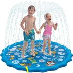 Casa si Gradina - Gradina si terasa - Piscine si accesorii - Piscine copii - Piscina cu stropitoare pentru copii, din PVC, diametru 100cm, albastru - Infinity.ro