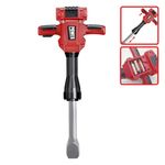 Jucarii, Copii si Bebe - Jucarii si jocuri - Jucarii de rol - Ateliere si bancuri de lucru - Jucarie ciocan pneumatic, power jackhammer, sunet si miscare, rosu, 3+ ani - Infinity.ro