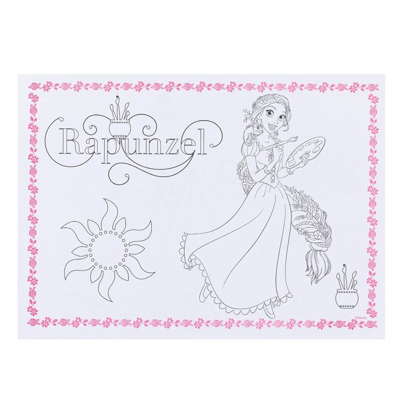 Carti si Birotica - Rechizite - Pictura si desen - Blocuri desen - Bloc de colorat, disney princess, 24 x 33cm, 30 file, spirala, multicolor - Infinity.ro