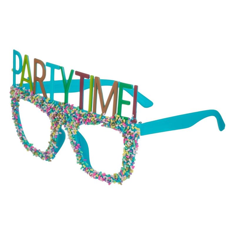 Casa si Gradina - Decoratiuni - Decoratiuni petrecere - Accesorii pentru petrecere - Ochelari petrecere, party time, plastic, multicolor, 15.5 x 9cm - Infinity.ro