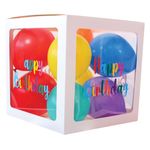 Casa si Gradina - Decoratiuni - Decoratiuni petrecere - Accesorii pentru petrecere - Set autocolante decor, multicolor, 18 x 12cm, 4 bucati - Infinity.ro