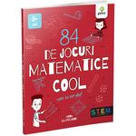 Carti si Birotica - Carti - Manuale si auxiliare scolare - Culegeri auxiliare - 84 de jocuri matematice cool - Infinity.ro