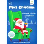 Carti si Birotica - Carti - Carti pentru copii - Basme si povesti - Mos Craciun.Carte de colorat cu abtibilduri/ Activitatile mele de Craciun - Infinity.ro