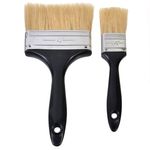 Casa si Gradina - Constructii - Vopsea si tencuieli - Unelte de vopsit si tencuit - Set pensule zugravit, 2 bucati, dimensiune 4" si 1 1/2", perie lungime 101,6cm si 39,1cm - Infinity.ro