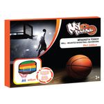 Sport si Outdoor - Sporturi de echipa - Baschet - Cosuri si panouri baschet - Panou baschet exterior, my basketball, multicolor, dimensiuni 80x 60cm, include cos si fileu - Infinity.ro