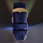 Fashion, accesorii si bijuterii - Barbati - Bijuterii barbati - Ceasuri barbati - Ceas barbatesc casual, curea din silicon, bleumarin, mecanism quartz, display analog - Infinity.ro