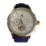 Fashion, accesorii si bijuterii - Barbati - Bijuterii barbati - Ceasuri barbati - Ceas barbatesc casual, curea din silicon, bleumarin, mecanism quartz, display analog - Infinity.ro