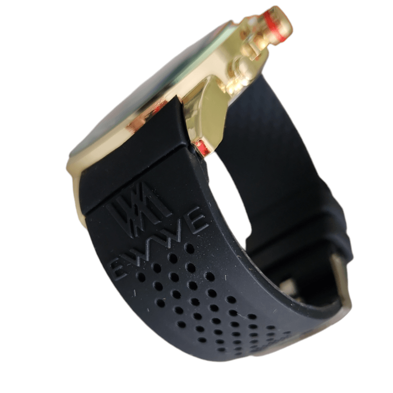 Fashion, accesorii si bijuterii - Barbati - Bijuterii barbati - Ceasuri barbati - Ceas casual barbatesc, cadran cu reflexe negru-albastru, curea din silicon, display analog, mecanism quartz - Infinity.ro