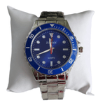 Fashion, accesorii si bijuterii - Barbati - Bijuterii barbati - Ceasuri barbati - Ceas barbatesc elegant, curea metalica argintie, mecanism quartz, display analog - Infinity.ro