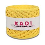 Casa si Gradina - Decoratiuni - DIY - Articole mercerie - Fir panglica pentru crosetat tricotat si macrame, KaDi Small, 5-7 mm, 110 m, 100% bumbac, culoare Pepene - Infinity.ro