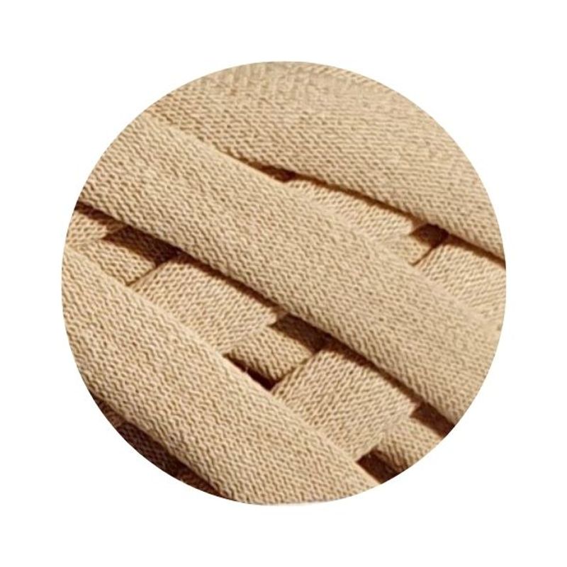 Casa si Gradina - Decoratiuni - DIY - Articole mercerie - Fir panglica pentru crosetat tricotat si macrame, KaDi Small, 5-7 mm, 110 m, 100% bumbac, culoare Sahara - Infinity.ro