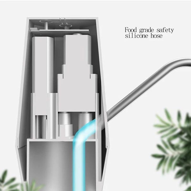 Casa si Gradina - Gradinarit si plante - Instalatii si accesorii pentru irigatii - Pompe apa - Pompa electrica pentru recipient de apa cu filtru inclus, incarcare USB, Alb, Alb - Infinity.ro